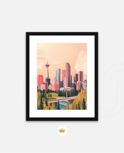 Calgary Coral Sky