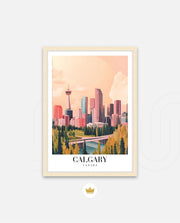 Calgary Coral Sky