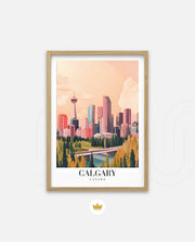 Calgary Coral Sky