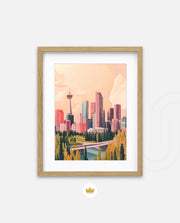 Calgary Coral Sky