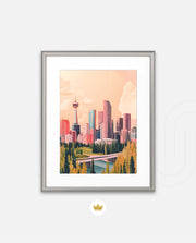 Calgary Coral Sky