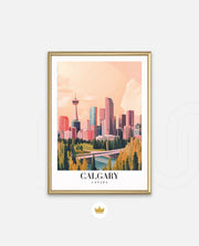 Calgary Coral Sky