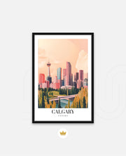 Calgary Coral Sky
