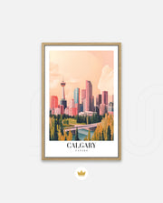 Calgary Coral Sky
