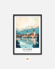 Lucerne Lake Glow