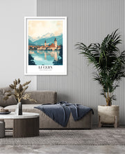 Lucerne Lake Glow