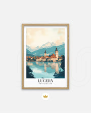 Lucerne Lake Glow