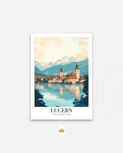 Lucerne Lake Glow