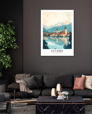 Lucerne Lake Glow