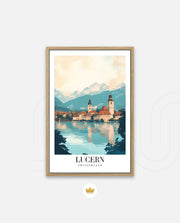 Lucerne Lake Glow