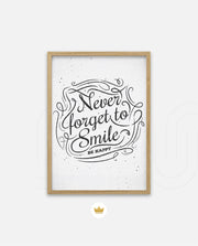 Never Forget Smile