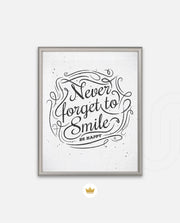 Never Forget Smile