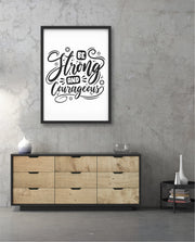 Be Courageous