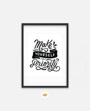 Make Yourself Priority