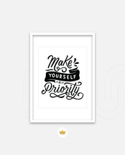 Make Yourself Priority