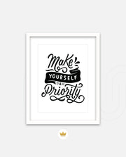 Make Yourself Priority